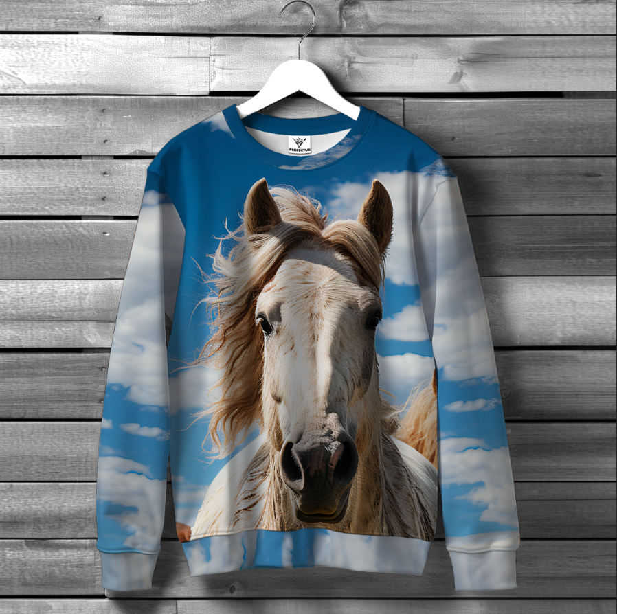 Світшот "З конем 94" ВСІ Розміри Преміум тканина