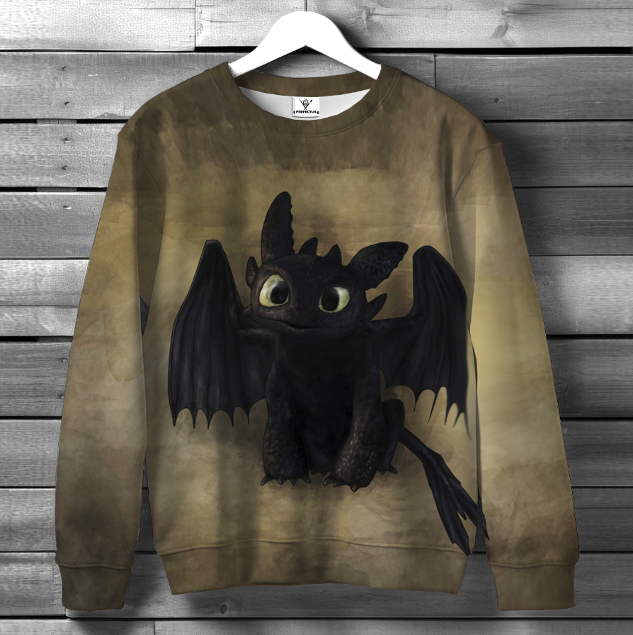 Світшот "Беззубик як приручити дракона" ВСІ Розміри Преміум тканина