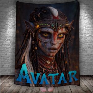 Плед Аватар AVATAR фільм постер 92 150х200 см