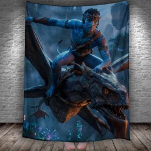Плед Аватар AVATAR Джейк Саллі фільм постер 46 150х200 см