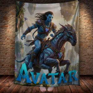 Плед Аватар AVATAR Джейк Саллі фільм постер 28 150х200 см