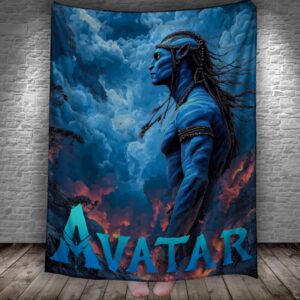 Плед Аватар AVATAR Джейк Саллі фільм постер 18 150х200 см