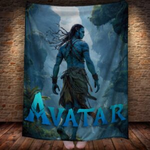 Плед Аватар AVATAR Джейк Саллі фільм постер 150х200 см