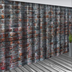 Штори Цегляна стіна 6 Фотоштора ВСІ розміри