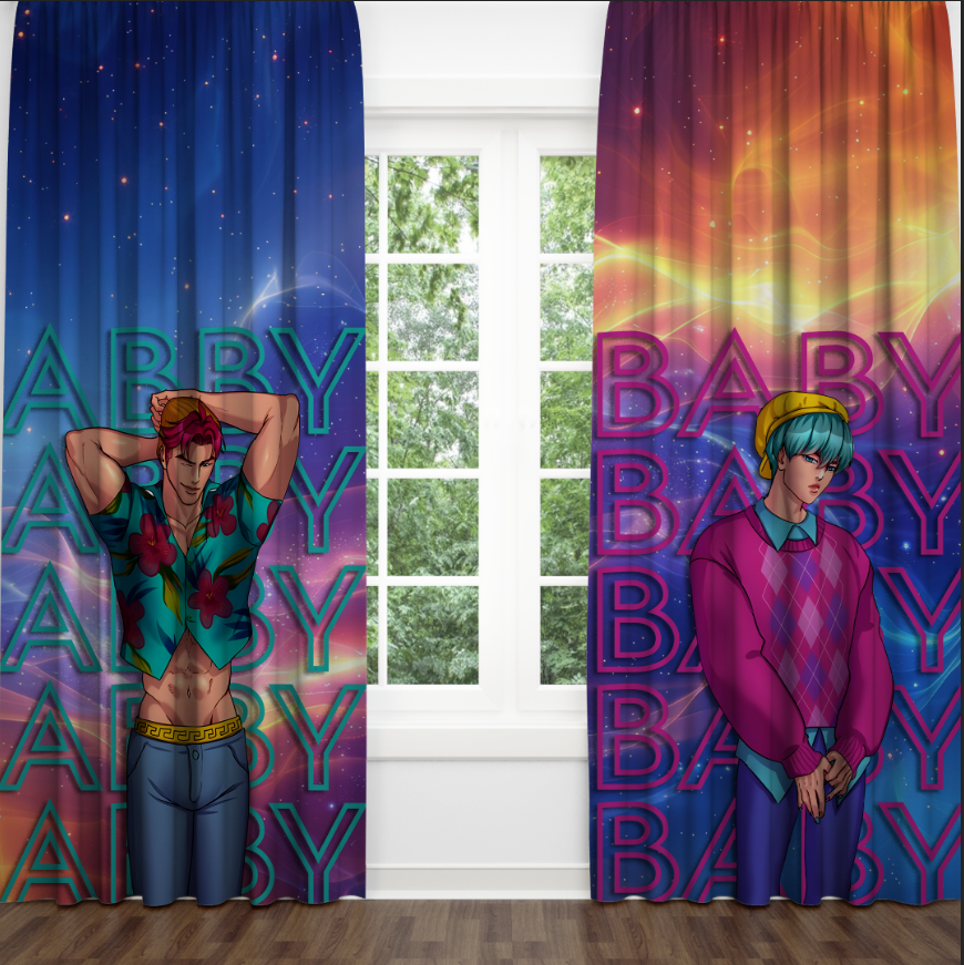 Штори Хантрікс Кейпоп Мисливиці на демонів Hantrix Саджа Бойз Saja Boys Фотоштора ВСІ розміри