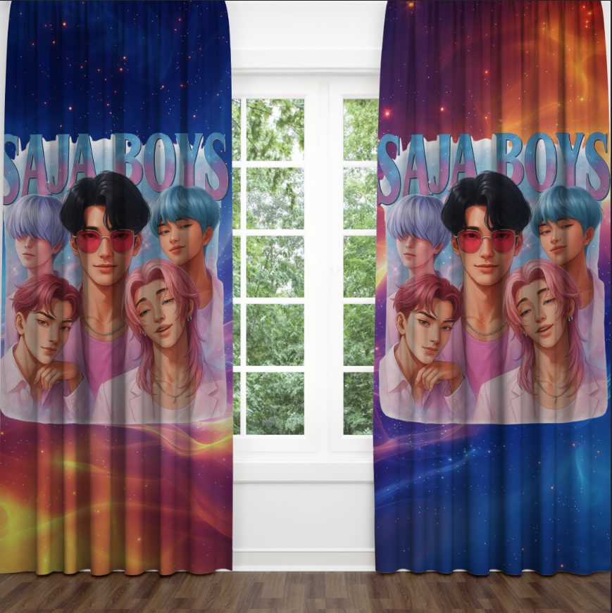 Штори Хантрікс Кейпоп Мисливиці на демонів Hantrix Фотоштора ВСІ розміри