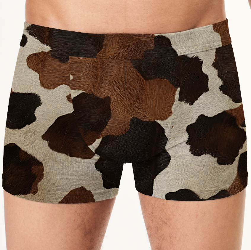 Труси чоловічі Хутро шкіра корови бика ВСІ розміри Premium