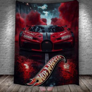 Плед Автомобіль бугатті Hot Wheels 4 150х200 см