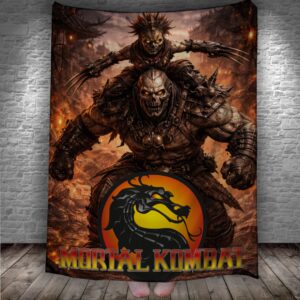 Плед Mortal Kombat Мортал Комбат Ферра Торр 150х200 см