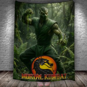 Плед Mortal Kombat Мортал Комбат Рептилія 5 150х200 см