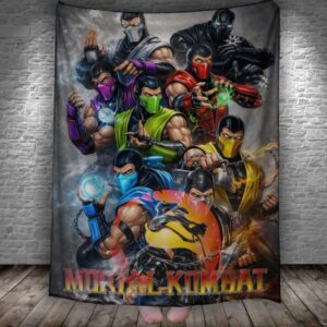 Плед Mortal Kombat Мортал Комбат 150х200 см