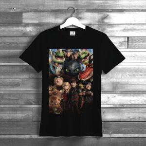 Футболка Як приборкати дракона Беззубик 4 унісекс ВСІ розміри Преміум