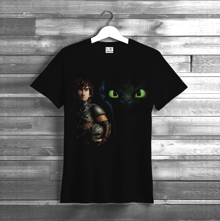 Футболка Як приборкати дракона Беззубик унісекс ВСІ розміри Преміум