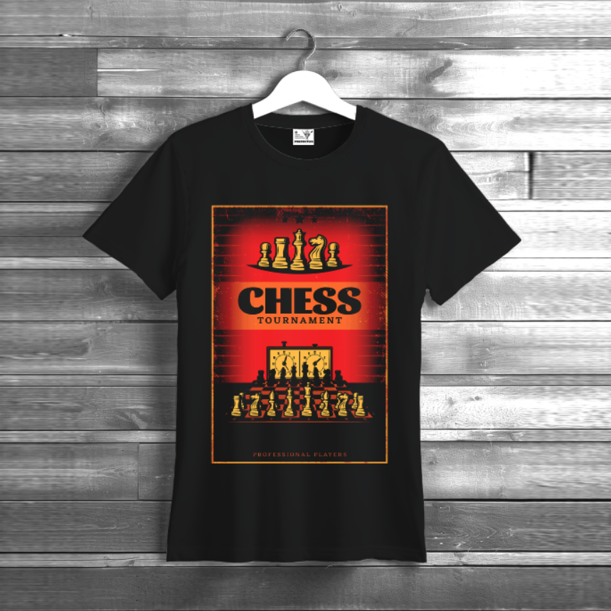 Футболка Шахи арт 2 унісекс ВСІ розміри Преміум