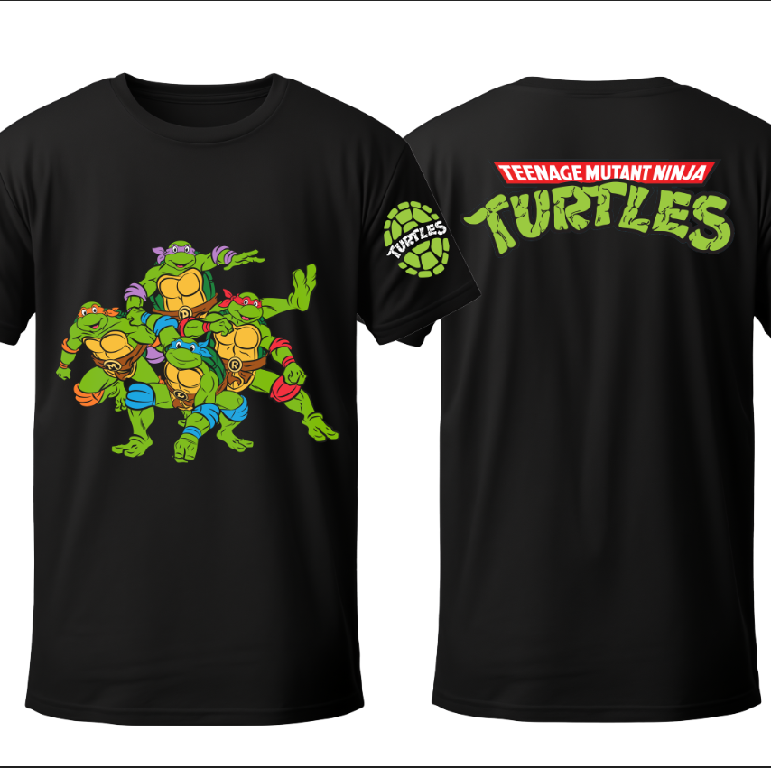 Футболка Черепашки ніндзя Ninja Turtles унісекс ВСІ розміри Преміум