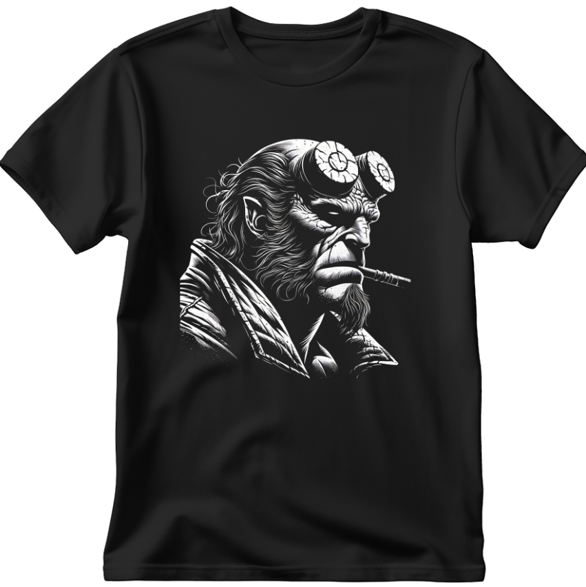 Футболка Хеллбой Hellboy унісекс ВСІ розміри Преміум